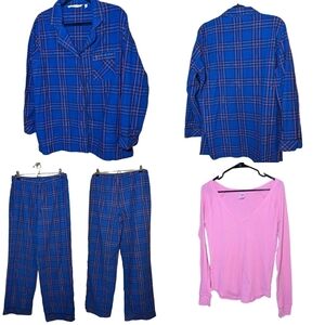 ❄️Victoria's Secret cotton pj set Size Med Long
